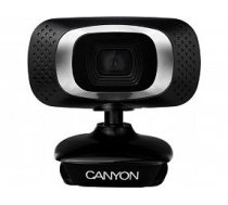 CANYON 720P HD webcam with USB2.0. connector  360° rotary view scope  1.0Mega pixels  Resolution 1280*720  viewing angle 60°  cable length 2 ( CNE CWC3N CNE CWC3N ) web kamera