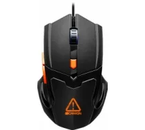 Optical Gaming Mouse with 6 programmable buttons Pixart optical sensor 4 levels of DPI and up to 3200 3 million times key life 1.65m PVC ( CND SGM02RGB 5291485006334 ) Datora pele