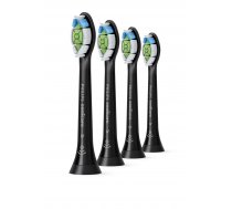 Philips Sonicare W2 Optimal White  standarta zobu birstes galviņas (4 gab) melnas HX6064/11 ( HX6064/11 HX6064/11 HX6064/11 ) mutes higiēnai