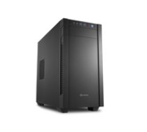 Sharkoon S1000 Black ( 4044951013937 ) Datora korpuss