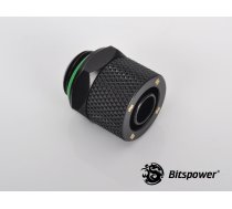 BitsPower 1/4"  11/8 mm - czarny mat (BP-MBWP-C11J) BPMBWPC11J (4711946743499) ( JOINEDIT16549921 ) ūdens dzesēšanas sistēmas piederumi