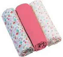 BabyOno Pieluszki muslinowe malinowe 3 sztuki (348/02) ( ON 1595 )