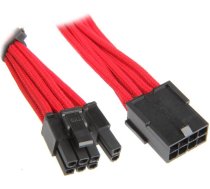 BitFenix przedluzacz  6+2-Pin PCIe 45cm - ekranowany czerwono - Melns (BFA-MSC-62PEG45RK-RP) ( BFAMSC62PEG45RKRP BFAMSC62PEG45RKRP ) kabelis datoram