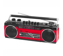 Magnetola ar kaseti Trevi RR501 BT/USB sarkana 0RR50102 ( 8011000018676 RR501 ) magnetola