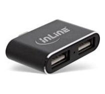 HUB USB InLine 2x USB-A 2.0 (33291S) ( 33291S 33291S 33291S ) USB centrmezgli