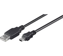 Goobay 50767 USB 2.0 Hi-Speed cable  black  1.8 m 4040849507670 ( 4040849507670 GOOBAY 50767 50767 50767 4040849507670 ) USB kabelis