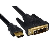Kabel HDMI - DVI-D 3m czarny 947574 (8590274252479) ( JOINEDIT16987453 ) kabelis video  audio