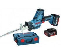 Bosch GSA 18V-LI C Professional 18V - L-BOXX 2x Li-Ionen Akku 5 0Ah ( 06016A5002 ) Elektriskais zāģis