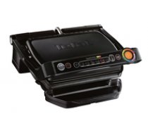 TEFAL Grils OptiGrill+ 2000W 600cm2 melns GC714834 Snacking Baking ( GC7148 ) Galda Grils