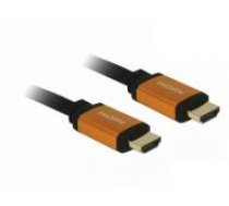 DeLOCK 85729 HDMI cable 8K 2m HDMI Type A (Standard) Black Gold ( DE 85729 ) kabelis video audio