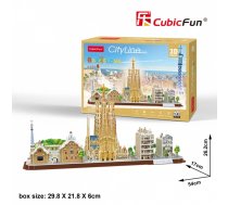 Puzzle 3D City Line Barcelona ( 6944588202569 306-20256 GXP-687409 ) puzle puzzle
