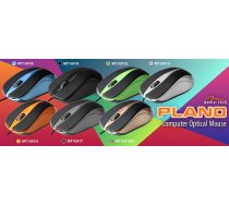 Media-Tech Plano mouse USB Optical 800 DPI Plano black-gold ( MT1091MO ) Datora pele