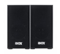 IBOX IGLSP1B SPEAKERS I-BOX 2.0 SP1 BLAC ( IGLSP1B IGLSP1B ) datoru skaļruņi