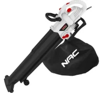 NAC VBE300A-AS-WS-CH Electric leaf blower 3000 W 270 km/h Black White ( VBE300A AS WS CH 5902490741713 )