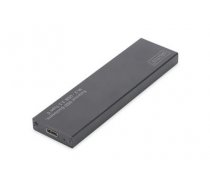 Digitus External SSD Enclosure USB Type C for SSD M2 (NGFF) SATA III  80/60/42 / 30mm  aluminum ( DA 71115 DA 71115 DA 71115 ) cietā diska korpuss