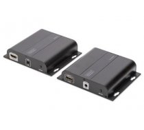 DIGITUS Extender Set HDMI IP Cat5/5e/6/7 black ( DS 55122 DS 55122 ) kabelis video  audio