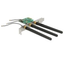 PCI Expr Card Delock M.2 Key A Slot int +3Ant. LowProfile ( 89568 ) karte