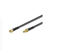 MicroConnect  WLAN Extension Cable 3m Black RP-SMA plug  RP-SMA jack ( 51677 51677 51677 ) tīkla kabelis