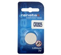 Renata CR2025-1BB Blistera iepakojuma 1gb. ( RENCR2025B1 RENCR2025B1 RENCR2025B1 ) Baterija