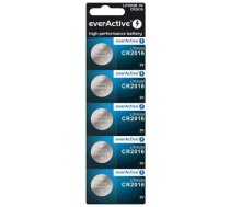 everActive CR2016-5BB Blistera iepakojuma 5gb. ( EVACR2016B5 EVACR2016B5 EVACR2016B5 ) Baterija