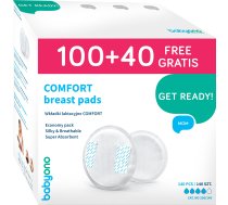 BabyOno Comfort Breast Pads 140 pcs. ( ON 1640 296/140 5901435408681 ) bērnu krūts barošanai