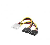 MicroConnect PI01092 SATA Power 4pin-2x15pin 0 2m ( PI01092 PI01092 PI01092 ) kabelis datoram