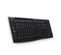 Logitech K270 RF Wireless AZERTY Black (920-003754) ( 920 003754 ) klaviatūra
