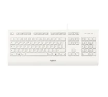 Logitech K280e USB QWERTZ Deutsch Wei (920-008319) ( 920 008319 ) klaviatūra
