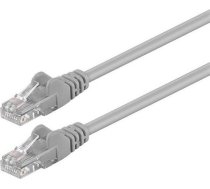 Goobay CAT 5e patch cable U/UTP RJ45 male (8P8C) RJ45 male (8P8C) 0.5 m Grey ( Goobay 68337 CMP-UTP5/05 ) tīkla kabelis