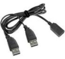 Kabel USB Gembird 2x USB-A - USB-A 0.9 m Czarny (CCPUSB22AMAF3) CCPUSB22AMAF3 (8716309065641) ( JOINEDIT17118693 ) USB kabelis