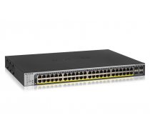 Netgear 48-Port Gigabit PoE+ Smart Pro Switch with 4 SFP Ports 760W (GS752TPP) ( GS752TPP 100EUS GS752TPP 100EUS GS752TPP 100EUS ) komutators