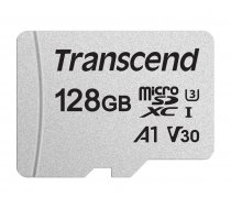 Transcend microSDXC 300S 128GB Class 10 UHS-I U3 V30 A1 ( TS128GUSD300S ) atmiņas karte