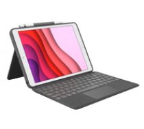 Logitech Combo Touch - Tastatur und Foliohalle - mit Trackpad - QWERTZ - Deutsch - Graphite 5099206090149 ( 920 009624 920 009624 920 009624 ) klaviatūra