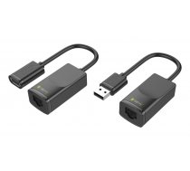 Techly USB line extender over network cable RJ45 up to 60m ( 103199 5802456 IUSB-EXTENDTY2 ) USB kabelis