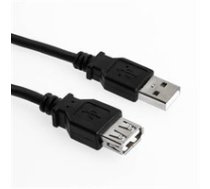 Sharkoon Kabel USB 2.0 Verlangerung  1 0m black ( 4044951015405 4044951015405 4044951015405 ) USB kabelis