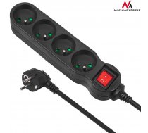 Power strip 1 4m MCE180 2300W black ( MCE180 MCE180 ) elektrības pagarinātājs