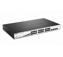 D-Link 28-Port Gigabit PoE+ Smart Switch including 4 SFP Ports ( DGS 1210 28MP DGS 1210 28MP DGS 1210 28MP ) komutators