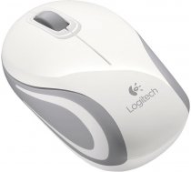 Logitech  Wireless Mini Mouse M187 - WHITE - 2.4GHZ - EMEA ( 910 002735 910 002735 910 002735 ) Datora pele