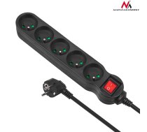 Power strip 3m MCE184 2300W black ( MCE184 MCE184 ) elektrības pagarinātājs