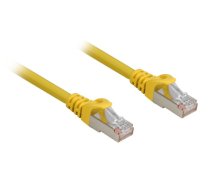 Sharkoon network cable RJ45 CAT.6a SFTP LSOH yellow 0 25m - HalogenFree ( 4044951018482 ) kabelis vads
