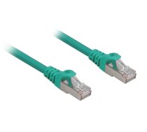 Sharkoon network cable RJ45 CAT.6a SFTP LSOH green 0 25m - HalogenFree ( 4044951018567 ) kabelis vads