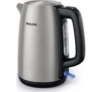 Philips kettle HD9351 / 90 1 7L silver / black ( HD9351/90 8710103817970 ) Elektriskā Tējkanna