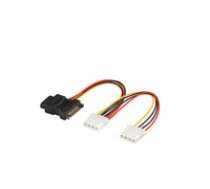 MicroConnect PI17146 SATA Power 15+7pin-4+7pin 150mm+340mm ( PI17146 PI17146 PI17146 ) kabelis datoram