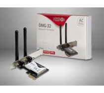 Inter-Tech Wi-Fi 5 PCIe Adapter DMG-32 2dBi Antenne  650Mbps ( 88888148 88888148 88888148 )