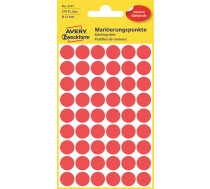 Marking dots  diameter 12mm  270 pieces  red ( 3141 3141 3141 ) uzlīmju printeris