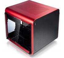 Raijintek METIS EVO TG Mini-ITX Gehause  Tempered Glass - rot ( 0R20B00164 0R20B00164 ) Datora korpuss