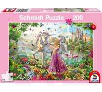 Schmidt Spiele Puzzle Beautiful fairy in the magic forest 200 - 56197 ( 56197 56197 56197 ) galda spēle