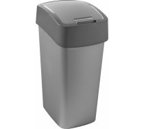Curver Atkritumu spainis Flip Bin 45L sudraba/peleks 3253922172035 ( 3253922172035 0802172686 186181 CUR000180 ) atkritumu tvertne