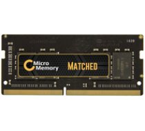 MicroMemory 4GB DDR4 2400MHz PC4-19200 862397-850  KCP424SS6/4  A9210946 1x4GB SO-DIMM memory module 5711783381952 ( MMXHP DDR4SD0004 MMXHP DDR4SD0004 MMXHP DDR4SD0004 ) operatīvā atmiņa