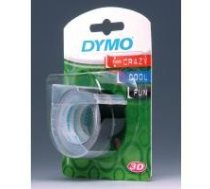 Dymo S0847730 White On Black Embossing (x3) - 9mm ( S0847730 ) papīrs